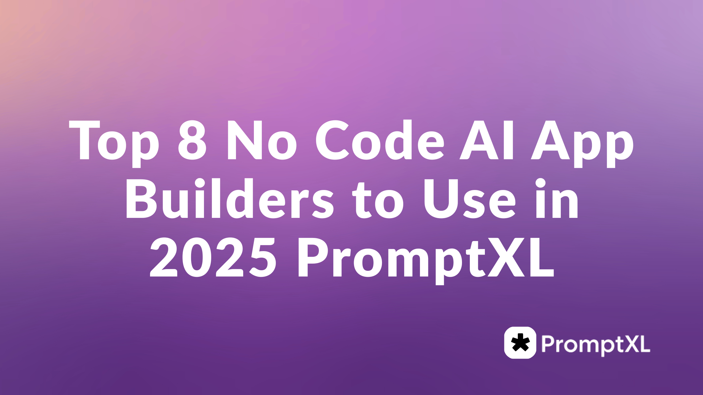 No Code AI