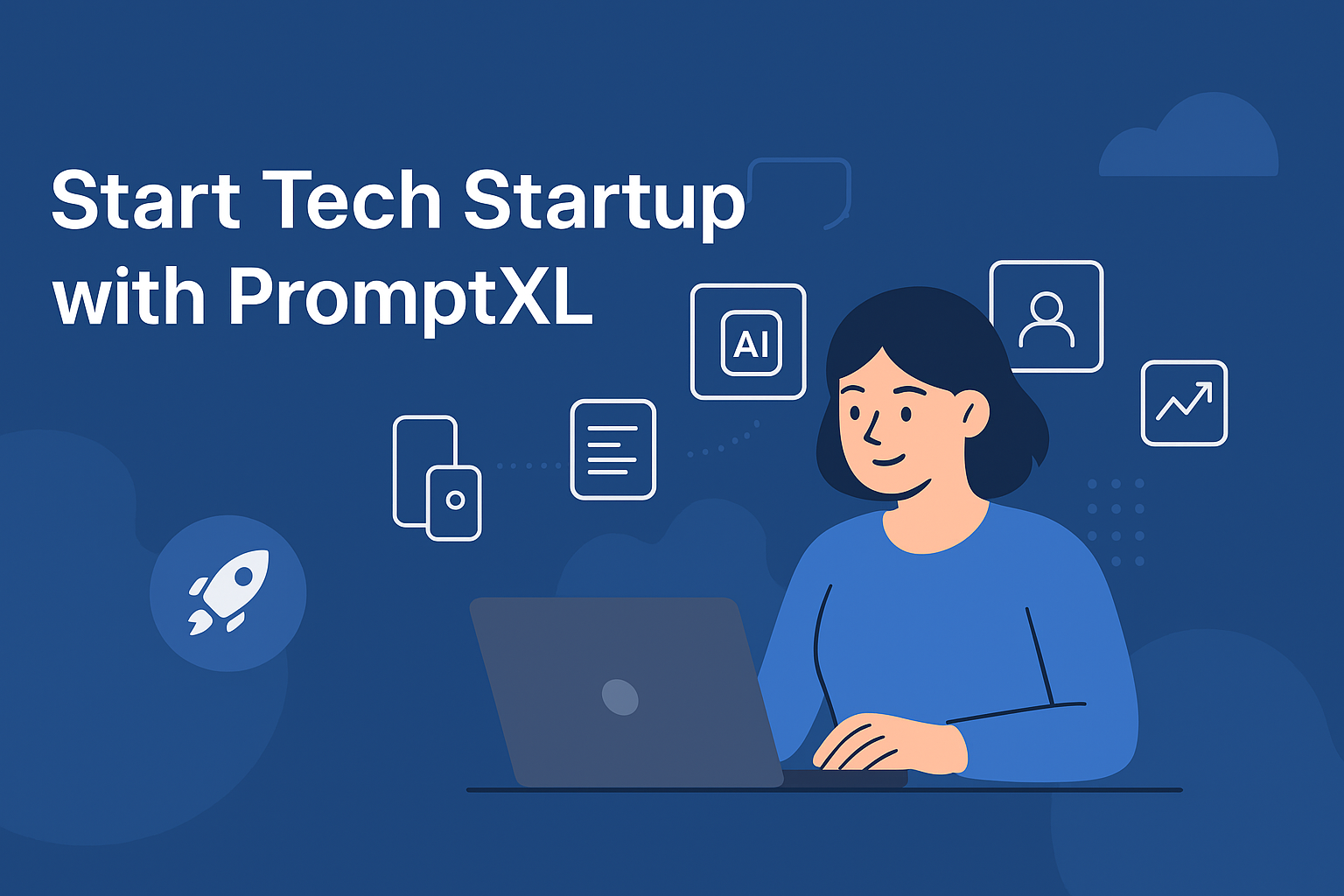 “Start tech startup with PromptXL AI app builder”